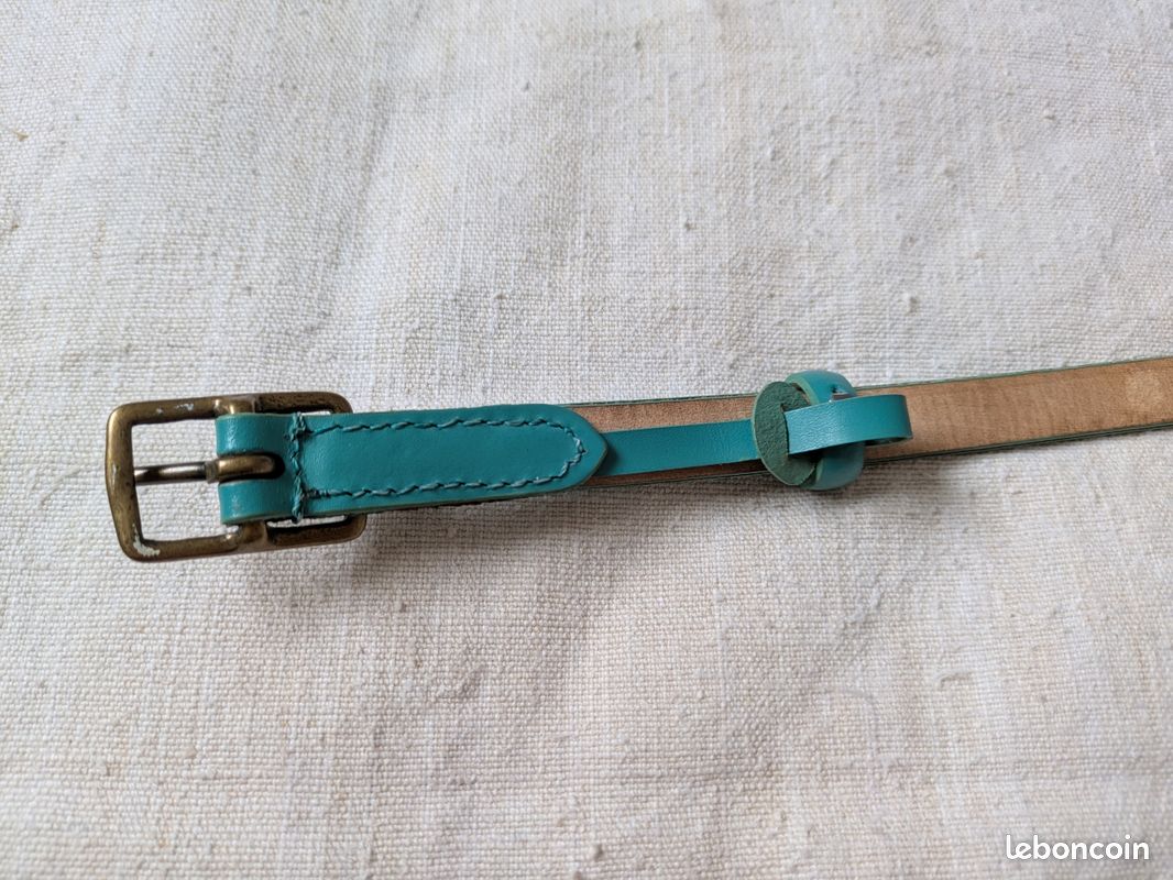 Ceinture neuve cuir t85 Salt and Pepper (image 7)