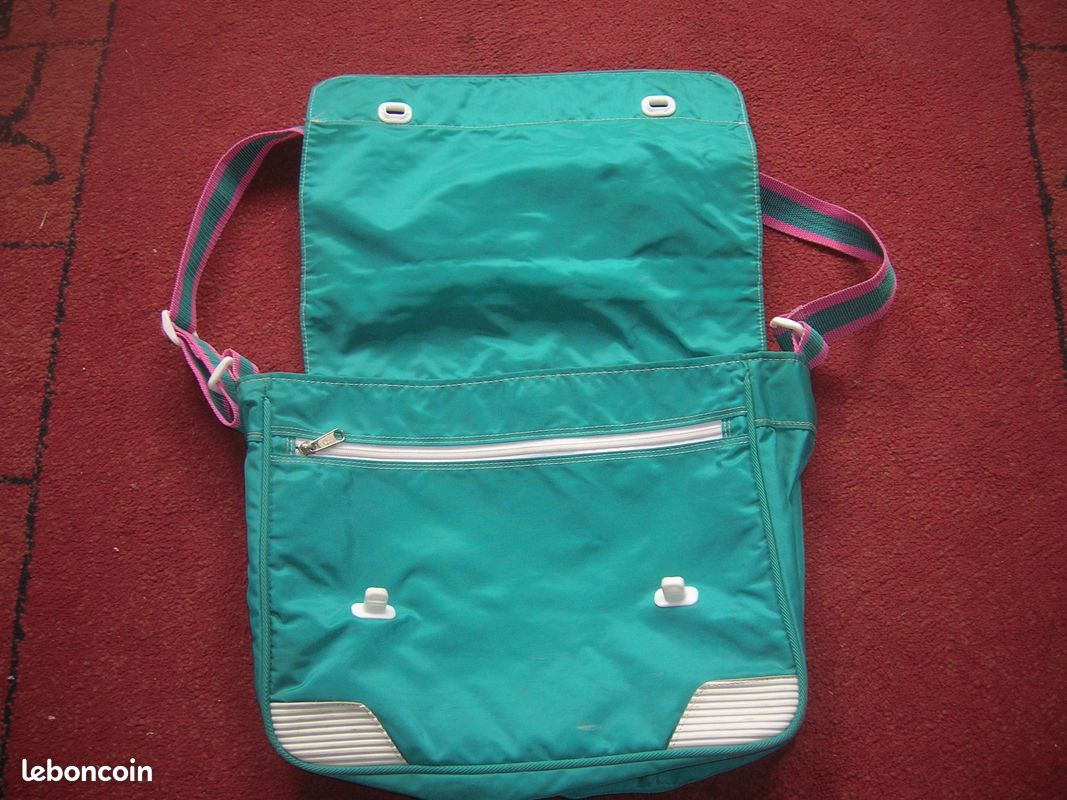 Sac bandoulière: style écolier (image 2)