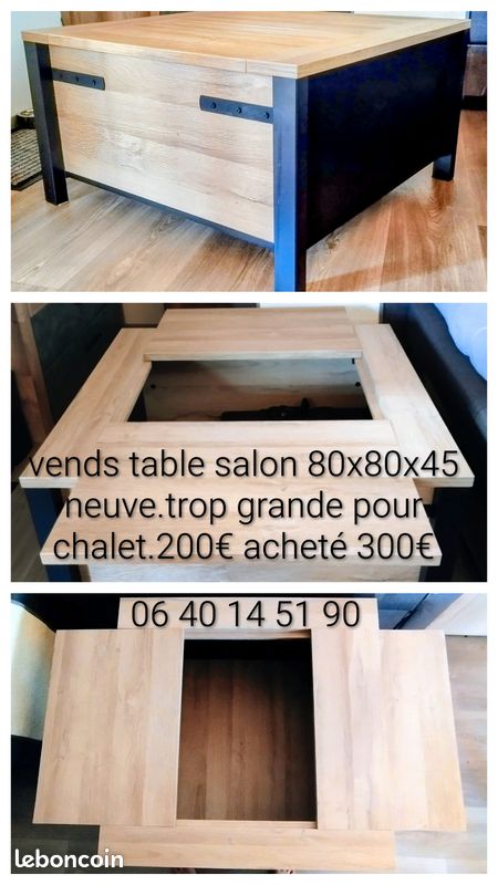 Vends table de salon (image 1)