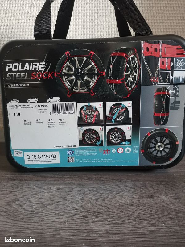 Chaînes neige Steel Sock 116 Polaire (235/55R17)