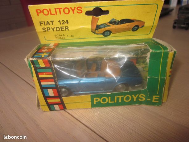 Politoys Export Fiat 124 Sport – échelle 1:43 – Miniature De Collection
