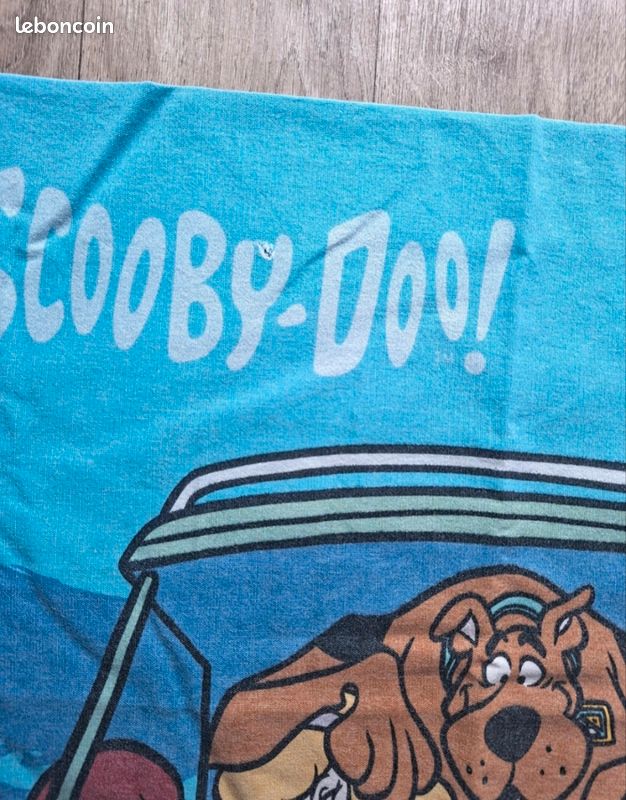 Housse de couette enfant vintage Scooby-Doo années 80 + taie d'oreiller assortie (image 7)