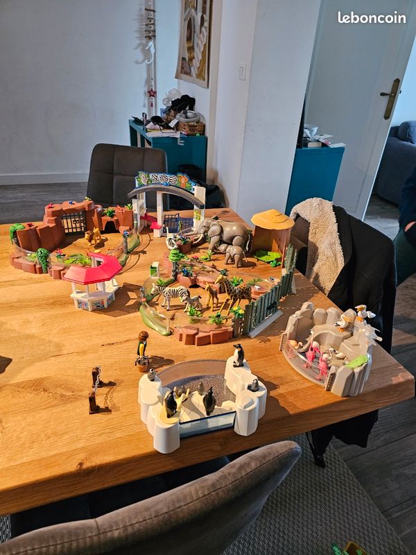 Lot playmobil zoo - Jeux & Jouets