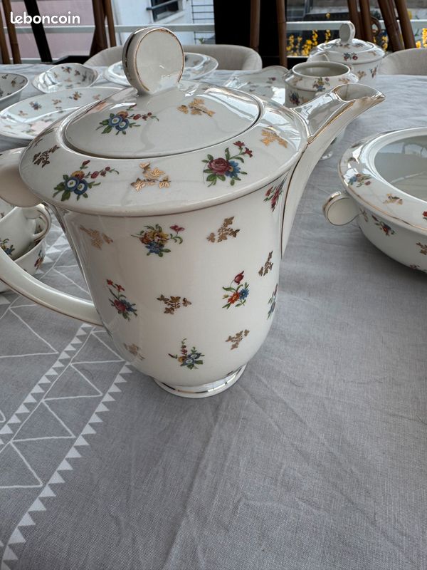 Service en porcelaine ancien Raynaud (image 11)