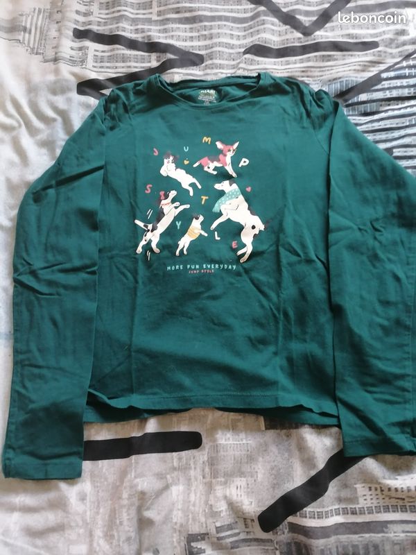 Tshirt manches longues 12 ans (image 1)