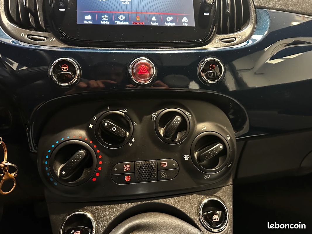FIAT 500 1.0 Hybrid 70ch Dolcevita - 2022 - Toit Panoramique - Suivi complet - Carplay (image 14)