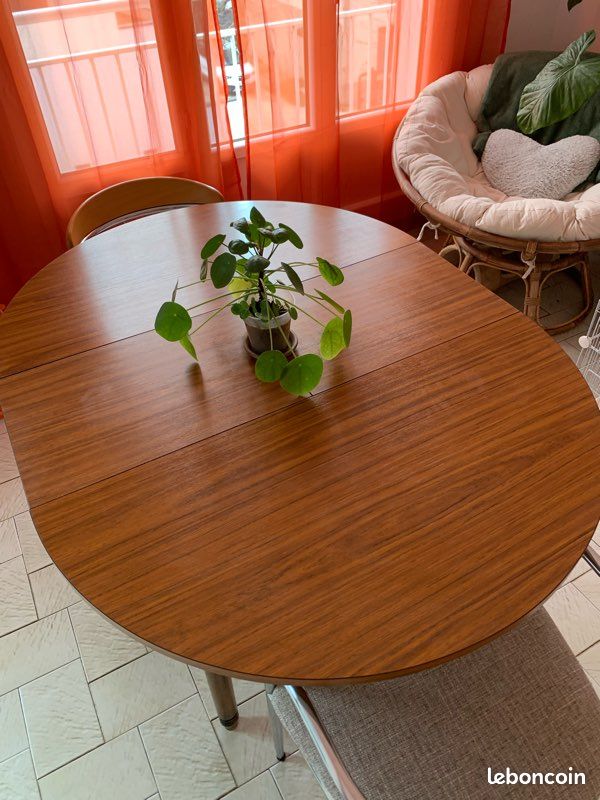 Table ronde extensible - 4 à 6 personnes (image 6)