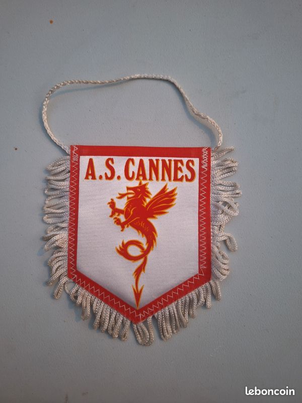 FANION FOOTBALL FINALE COUPE de FRANCE 1931/1932 AS CANNES