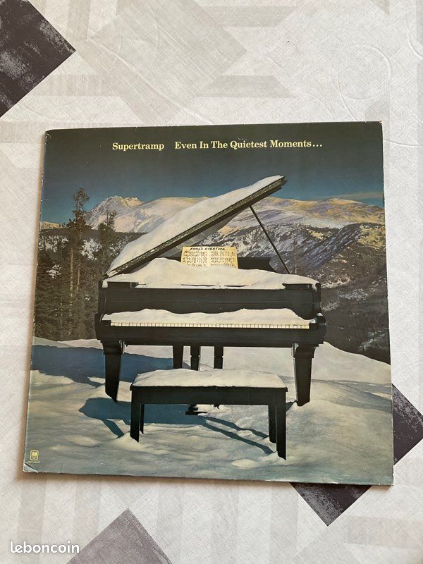 Disque 33 tours supertramp even in thé quietest moments (image 1)