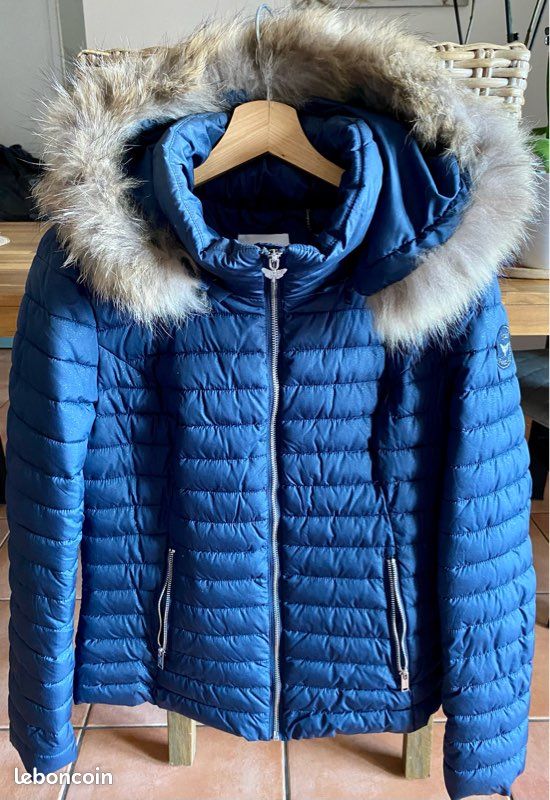 Fourrure Les Petites Bombes Veste Doudoune Les Petites Bombes Noir