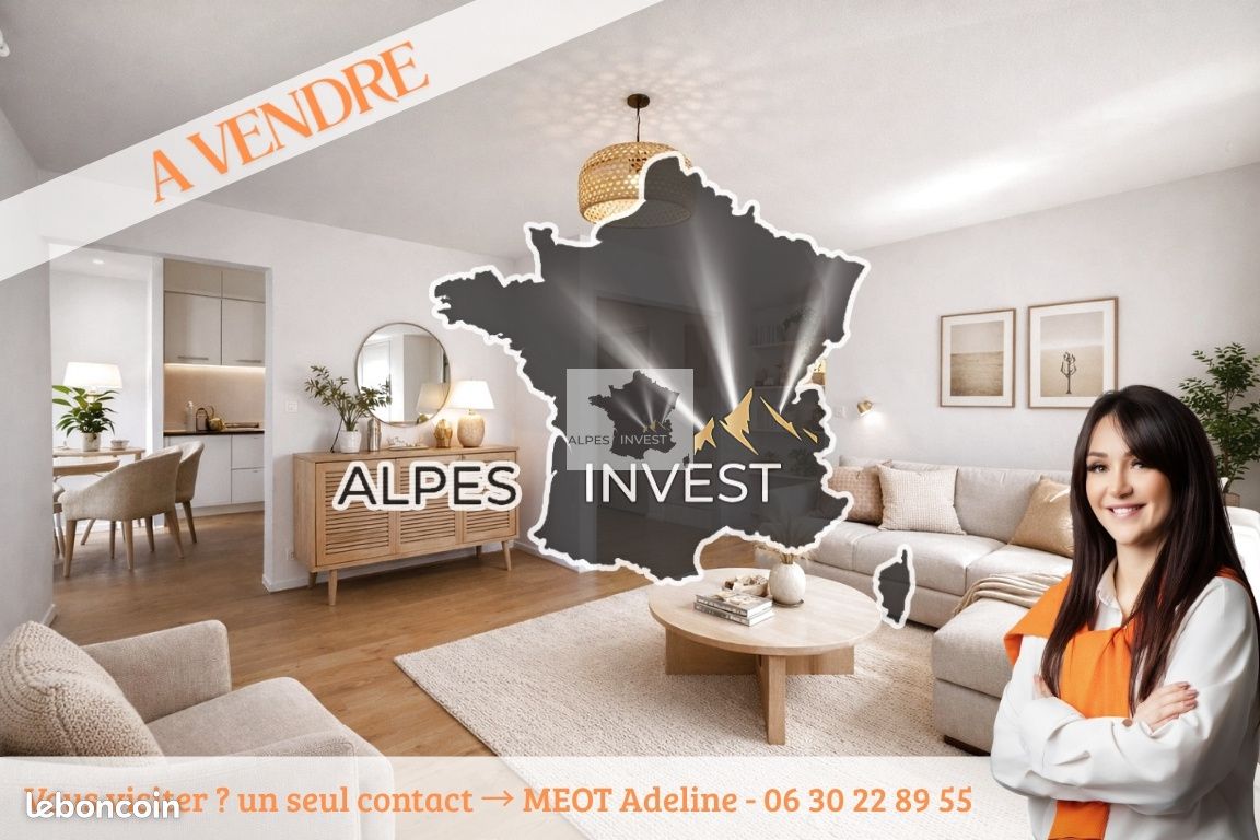 Appartement 4 pièces 87 m² · à Pontcharra · 87 m² · 165 000 €