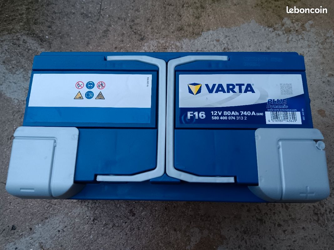 80 AH Varta: Batteria Auto 80AH Varta F17