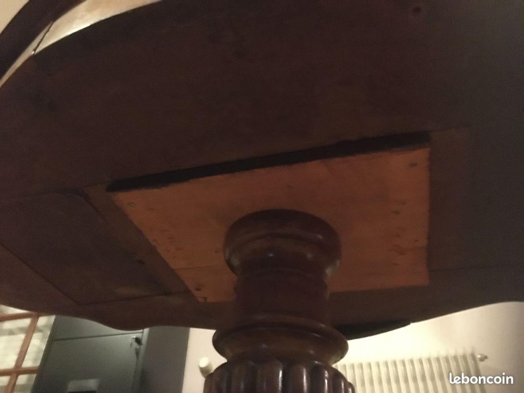 TABLE VIOLON NAPOLEON III dessus Marbre (image 5)