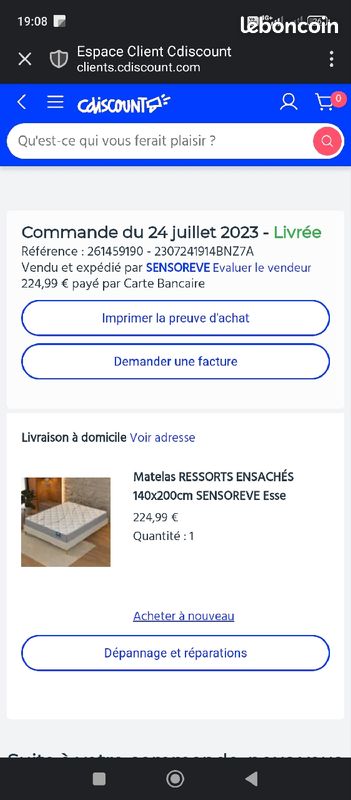 Matelas & Sommier (image 6)