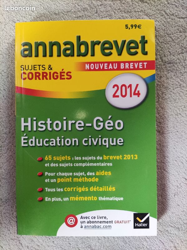 Annabrevet - livres révisions brevet (image 3)