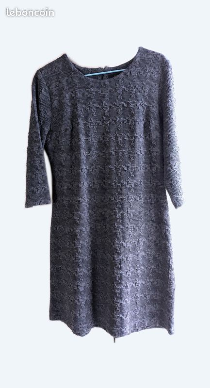 Robe de mi-saison La Fée Maraboutée Grise T42 TBE (image 1)