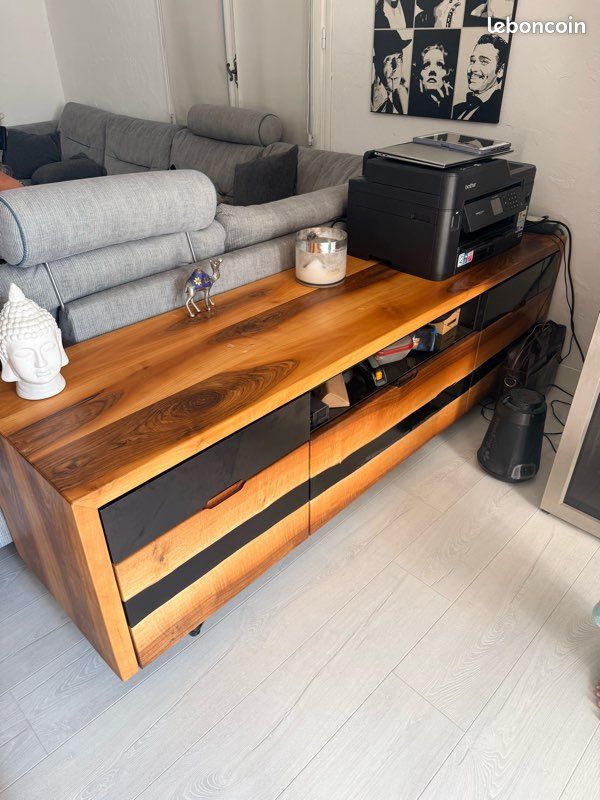 Ensemble salon noisetier et epoxy (image 4)