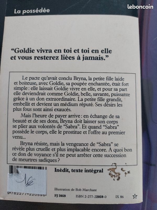 Livre poche epouvante (image 2)