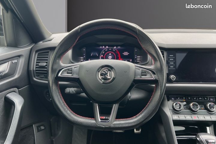 SKODA KODIAQ RS 2.0 BI-TDI 240ch DSG 4X4 Garantie 12 mois (image 9)