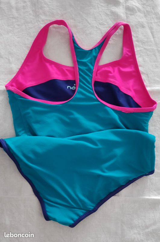 Maillot De Bain Une Pièce Nabaiji Aqua Resist Taille 36 - Multicolore | Occasion Très Bon état