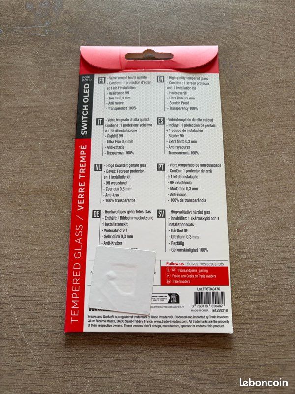 Verre trempé switch oled (image 2)