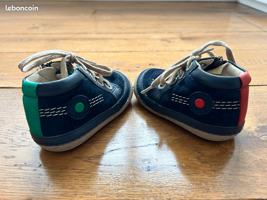 Bottillons Kickers marine taille 21 (image 3)