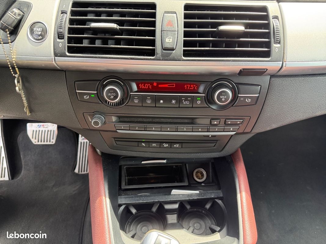 BMW X6 30d 3.0D L6 XDRIVE 235ch LUXE - RADAR AV AR - PARK ASSIST - REGULATEUR - GARANTIE 12 mois (image 25)