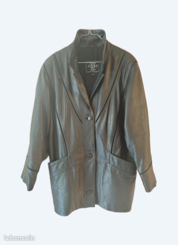 Manteau Cuir Femme (image 1)