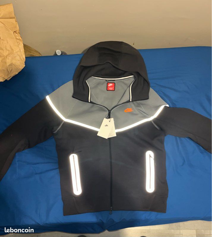 Veste Nike tech gris taille L 2024 Vêtements