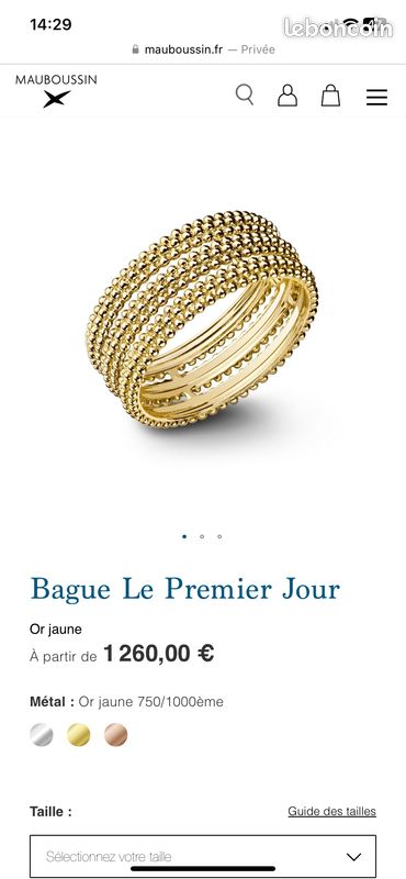 Bague alliance (image 1)