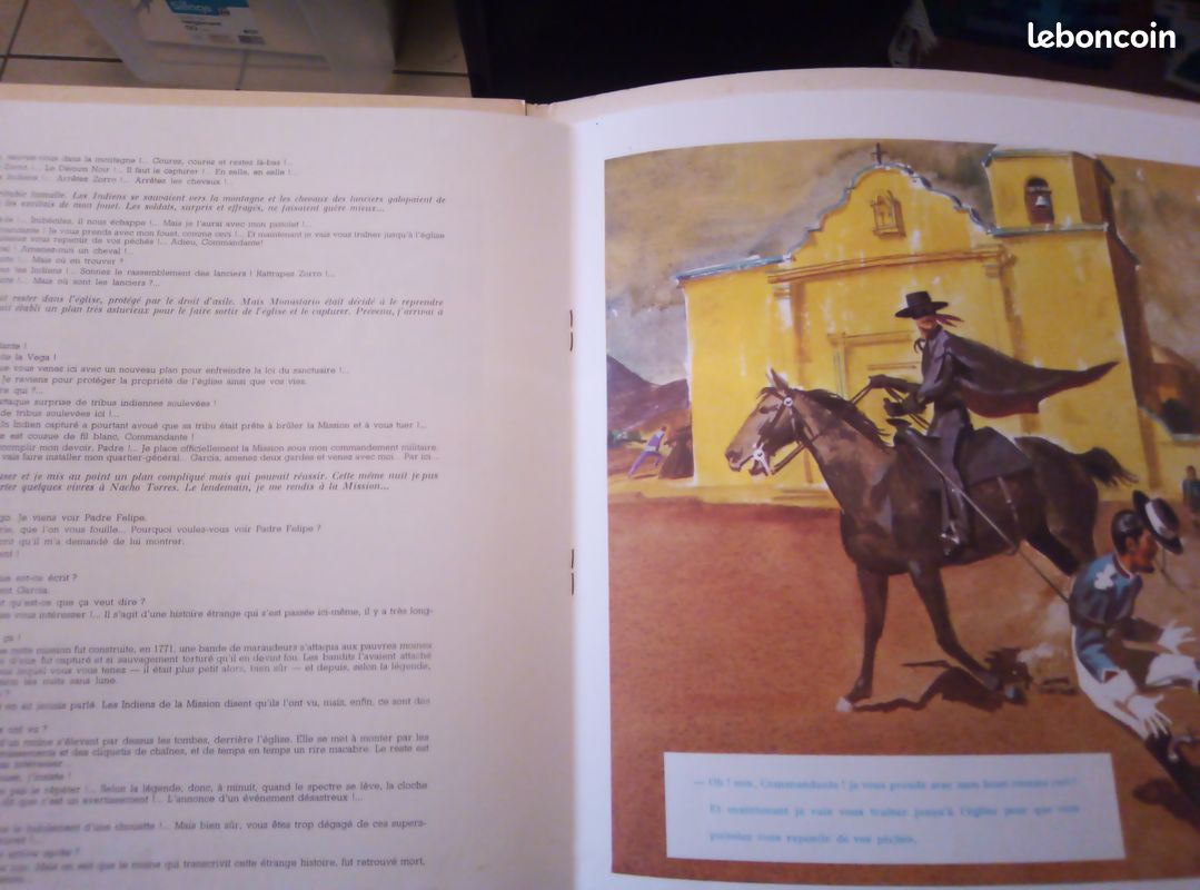 33t vinyle ZORRO Walt Disney 1959. TBE (image 2)