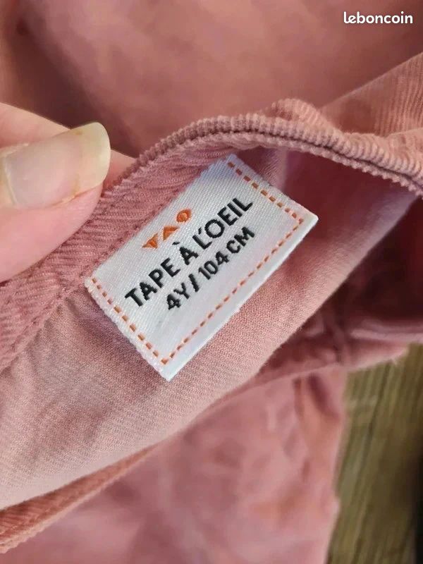 Combi short Combinaison Tape a l'œil 4 ans (image 4)