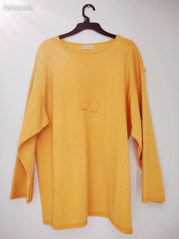 Tunique longue femme jaune t. 3 (image 2)