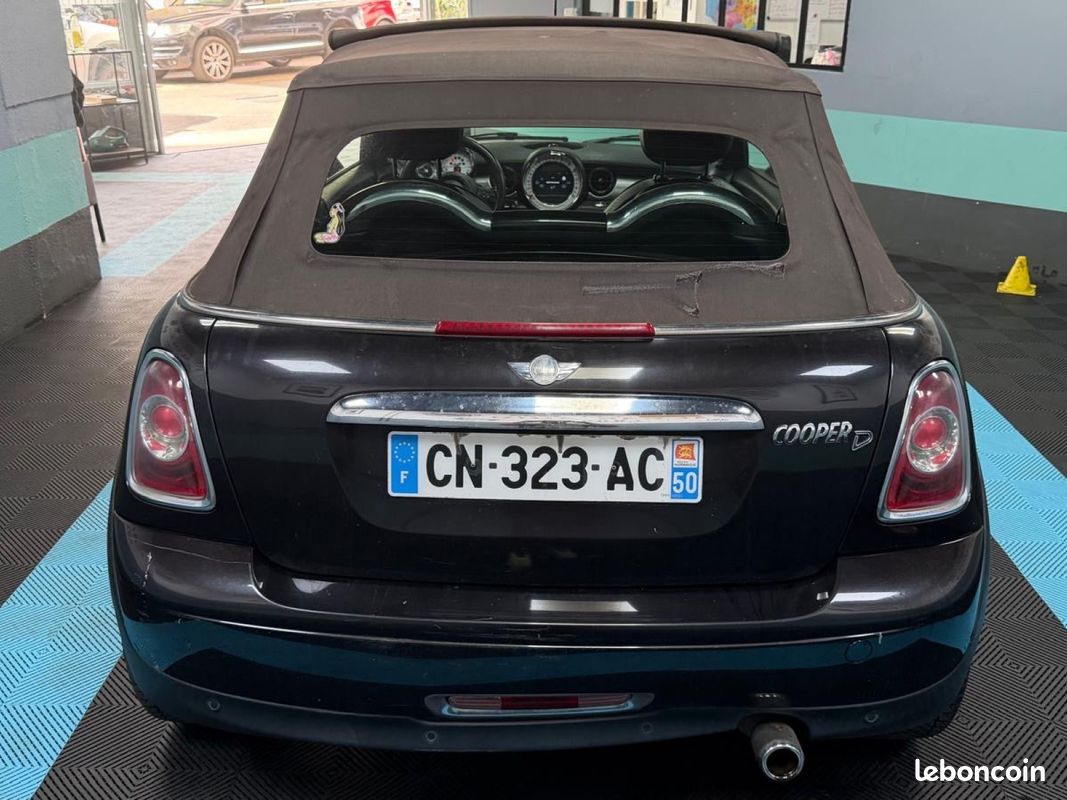 MINI CABRIOLET R57 D 112 ch Cooper Edition Limitée Highgate BVA (image 10)