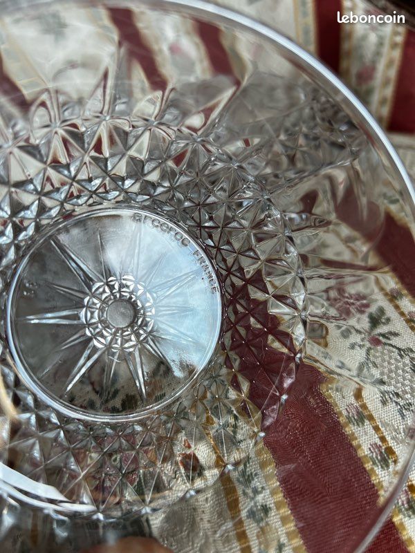 ARC - Ramequins / Bols en Verre Fleuris x 15