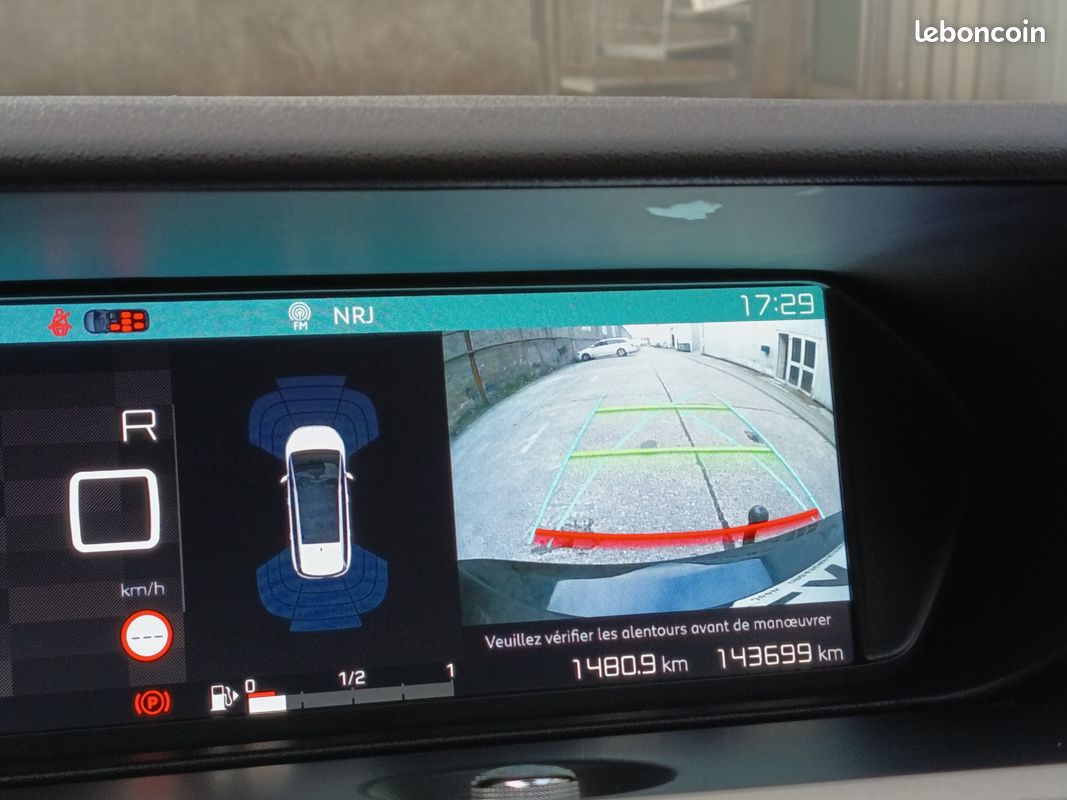 Grand c4 picasso 1.6 hdi 120 gps cuir bi-ton camera bluetooth attelage APPLE CAR PLAY distribution neuve 7p (image 13)