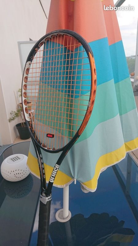 USED PRINCE FORCE 3 TITANIUM AIRZORB GRIP TENNIS RACQUET- GRIP 3