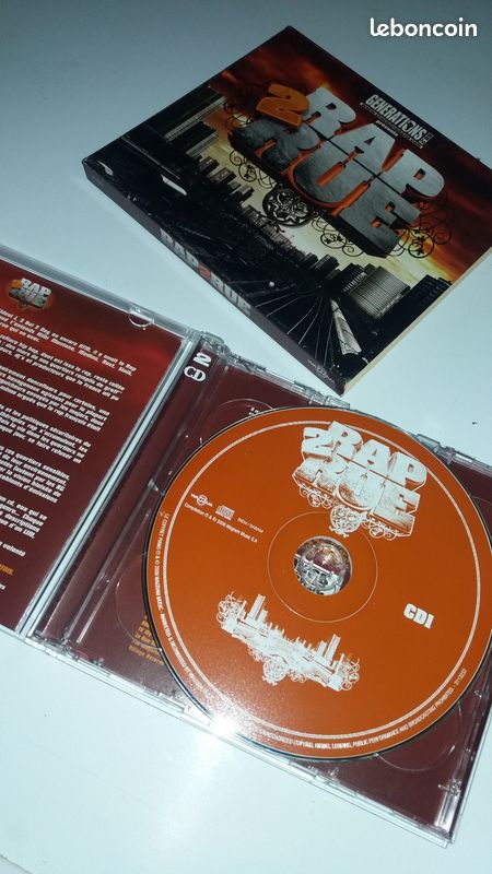Double cd rap français Rap 2 Rue (image 1)