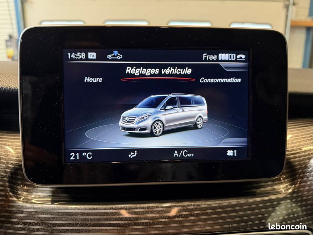 MERCEDES CLASSE V Long 220 d 9G-TRONIC 163CH Avantgarde (image 24)