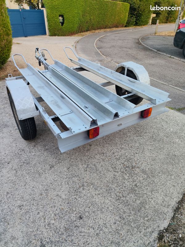 Remorque moto/ 3 rails (image 1)