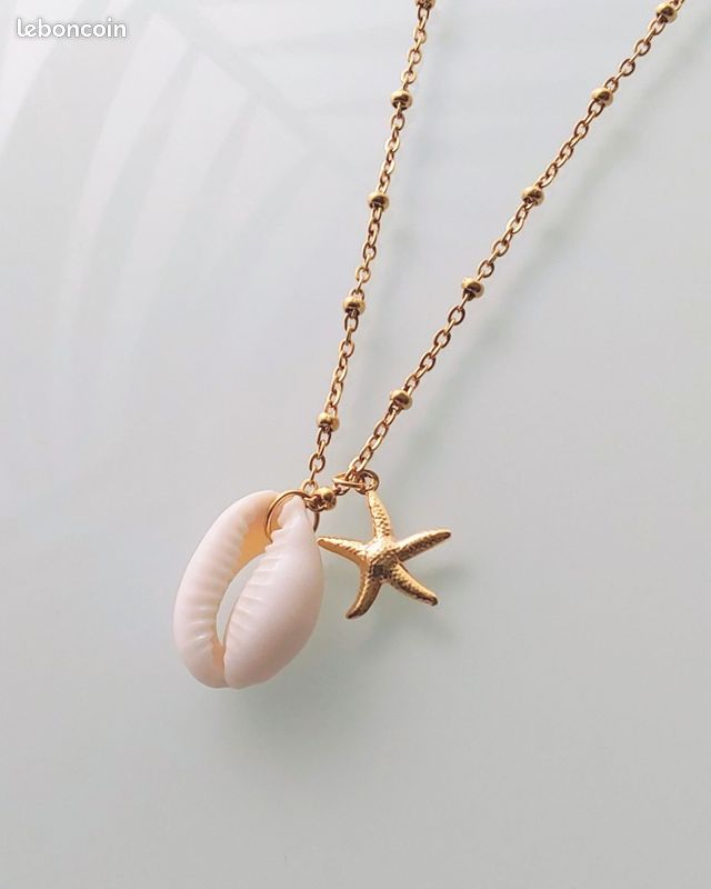 SUPERFINDINGS 60pièce 6styles de Breloques en Coquillage de