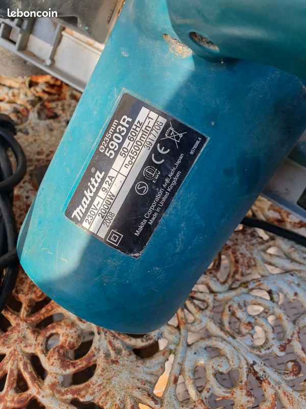Scie Circulaire Makita 5903R, 235 Mm, 230V, Neuve Sous Blister
