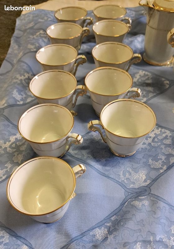 Service café porcelaine de Limoges (image 3)