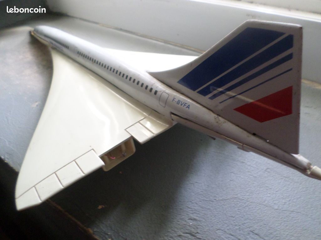 Maquette Concorde Joustra en tôle Air France (image 4)