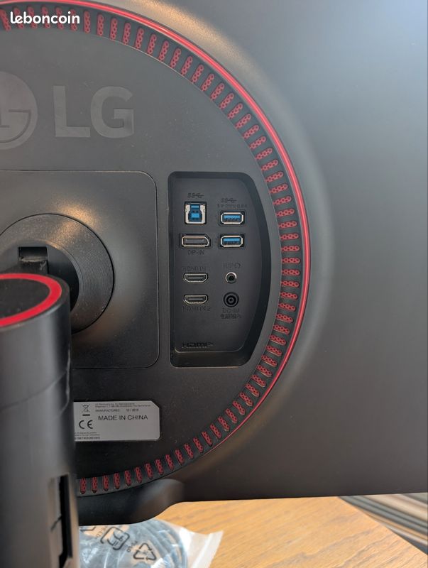 Écran PC - LG 27" gl850 b - 1440p - 144Hz - Gsync (image 3)