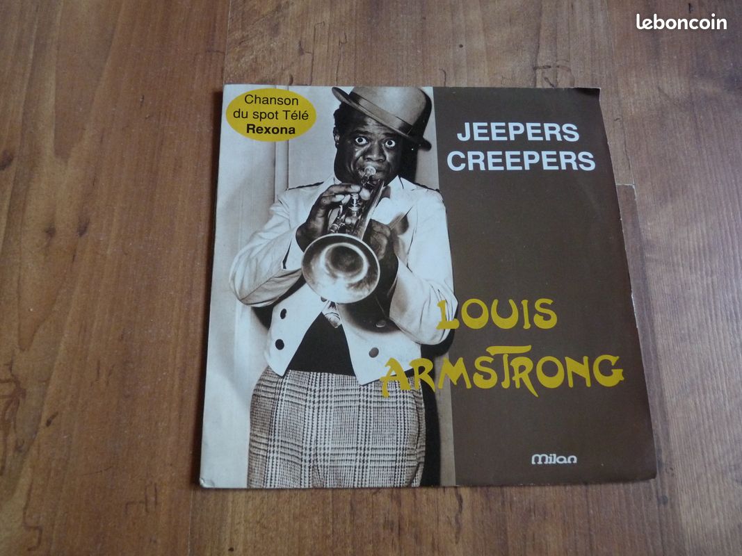 45 t louis armstrong "jeepers crepers pub rexona (image 1)