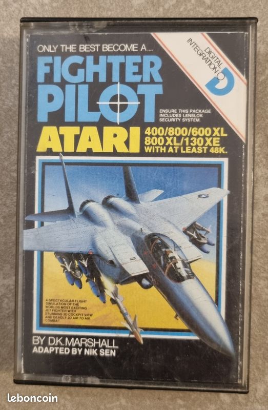 Fighter pilot pour Atari 400 800 600xl 800xl 130xe (image 1)