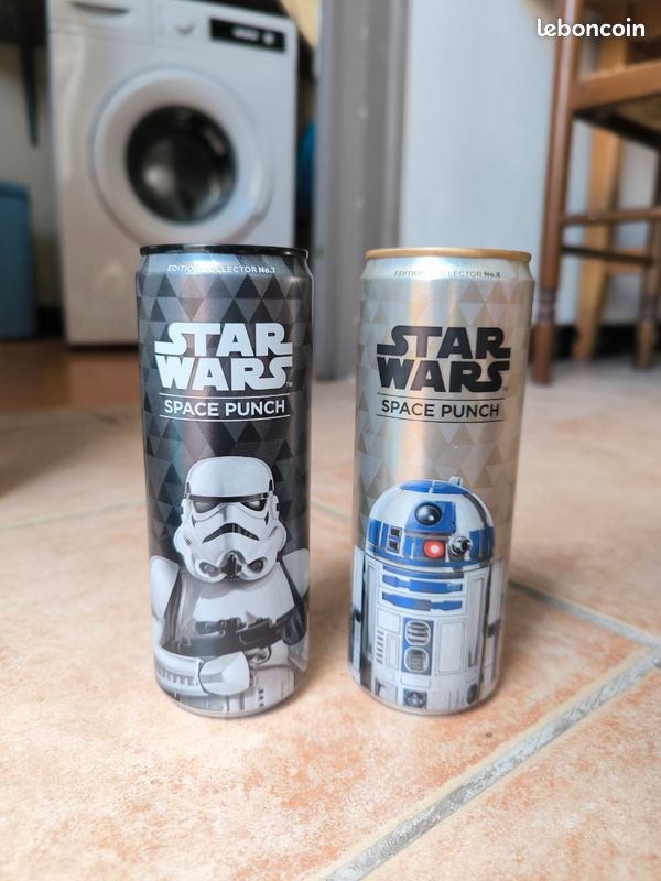 Lot de 2 canettes Star Wars Space punch neuves (image 1)