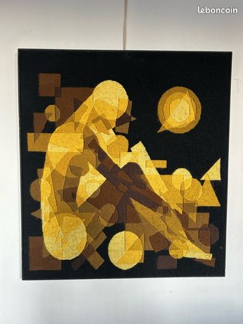 Lithographie Originale Jacques Van Der Vaeren - Signée Et Numérotée - Vintage