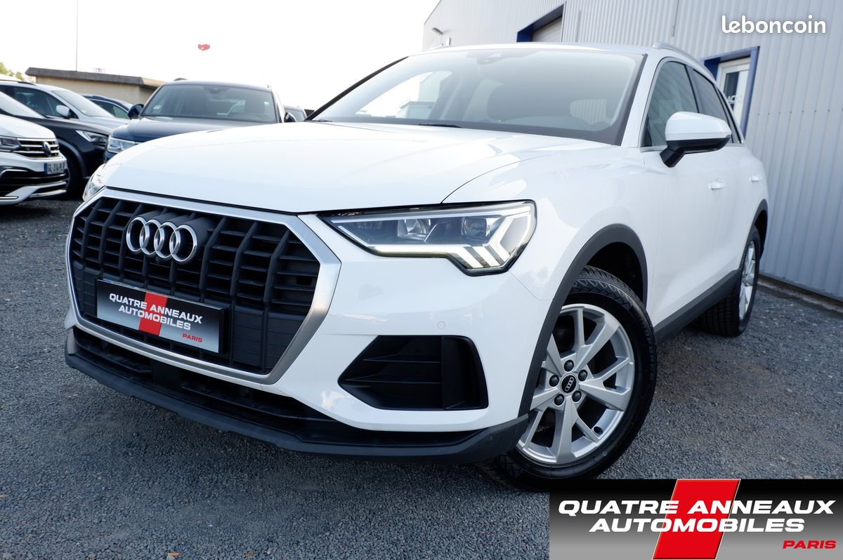 Audi Q3 35 Tdi 150 Business Line S-Tronic7 - Full LED Sièges Sport Attelage Caméras Périphériques 360° Régulateur Adaptatif (image 1)